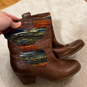 Bandolino | High Heel Dressy Leather Boots 8.5